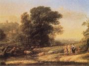 Claude Lorrain Landscape with Cephalus and Procris reunited by Diana china oil painting reproduction